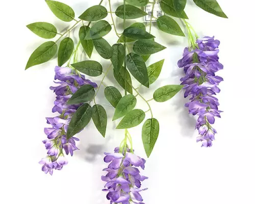 Nola aukeratu zure etxeko eta ekitaldietarako Wisteria artifizialik onena